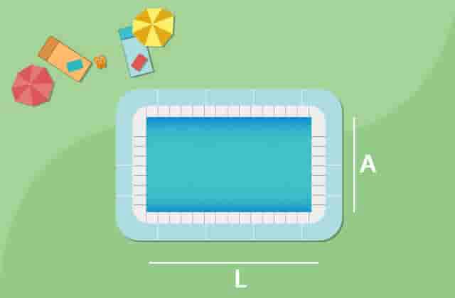 Calculadora de litres de piscina